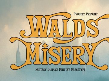 Walds Misery | Fantasy Display Font