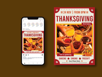 Thanks Giving Day Flyer