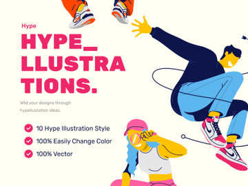Hype Illustrations