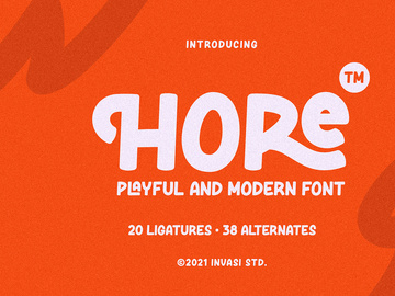 Hore - Playful Font