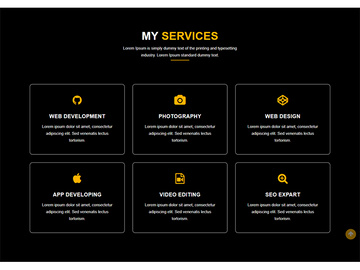 Service Landing Page Template