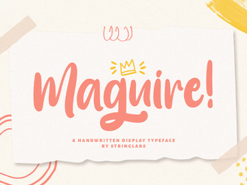Maguire - Handwritten Font