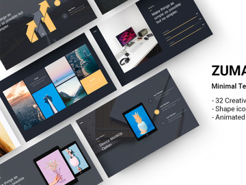ZUMA - Minimal & Creative Template (Powerpoint)
