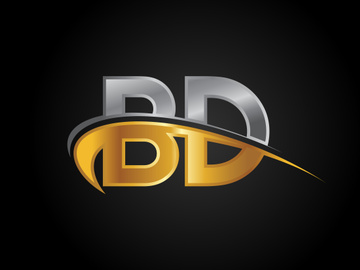 Initial Letter B D Logo Design Vector. Graphic Alphabet Symbol For Corporate Business Identity