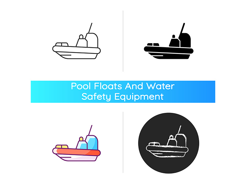 Rescue boat icon by bsd studio ~ EpicPxls