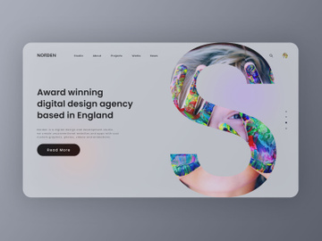 Branding Agency Web Landing Page
