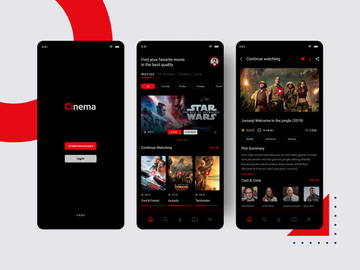 UI Kits Movie App