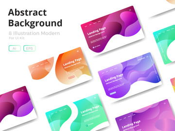 8 Abstract background design