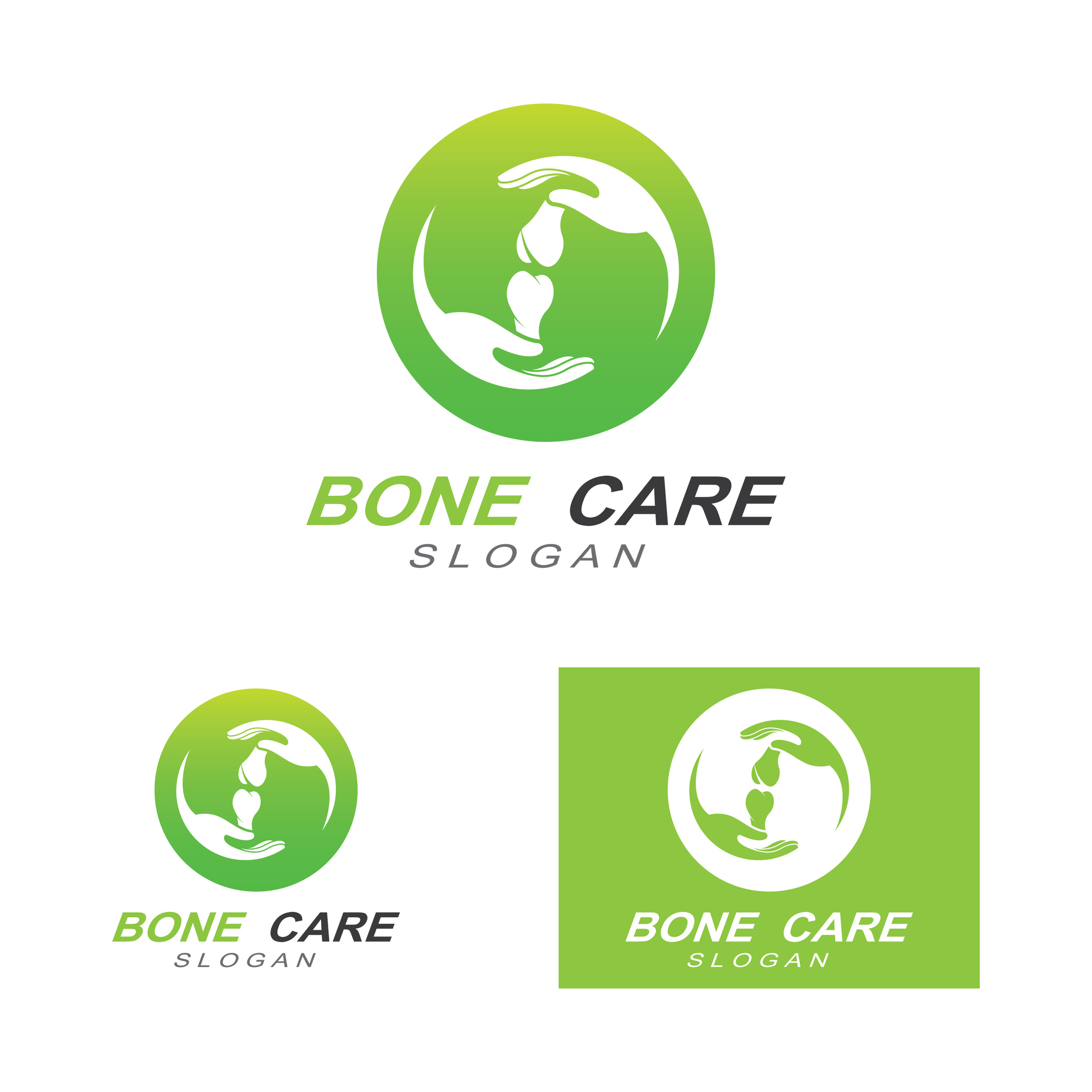 Orthopedic bone logo design.