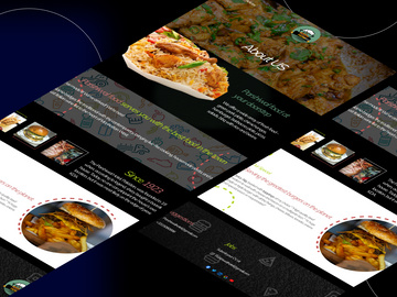 Restaurant web design
