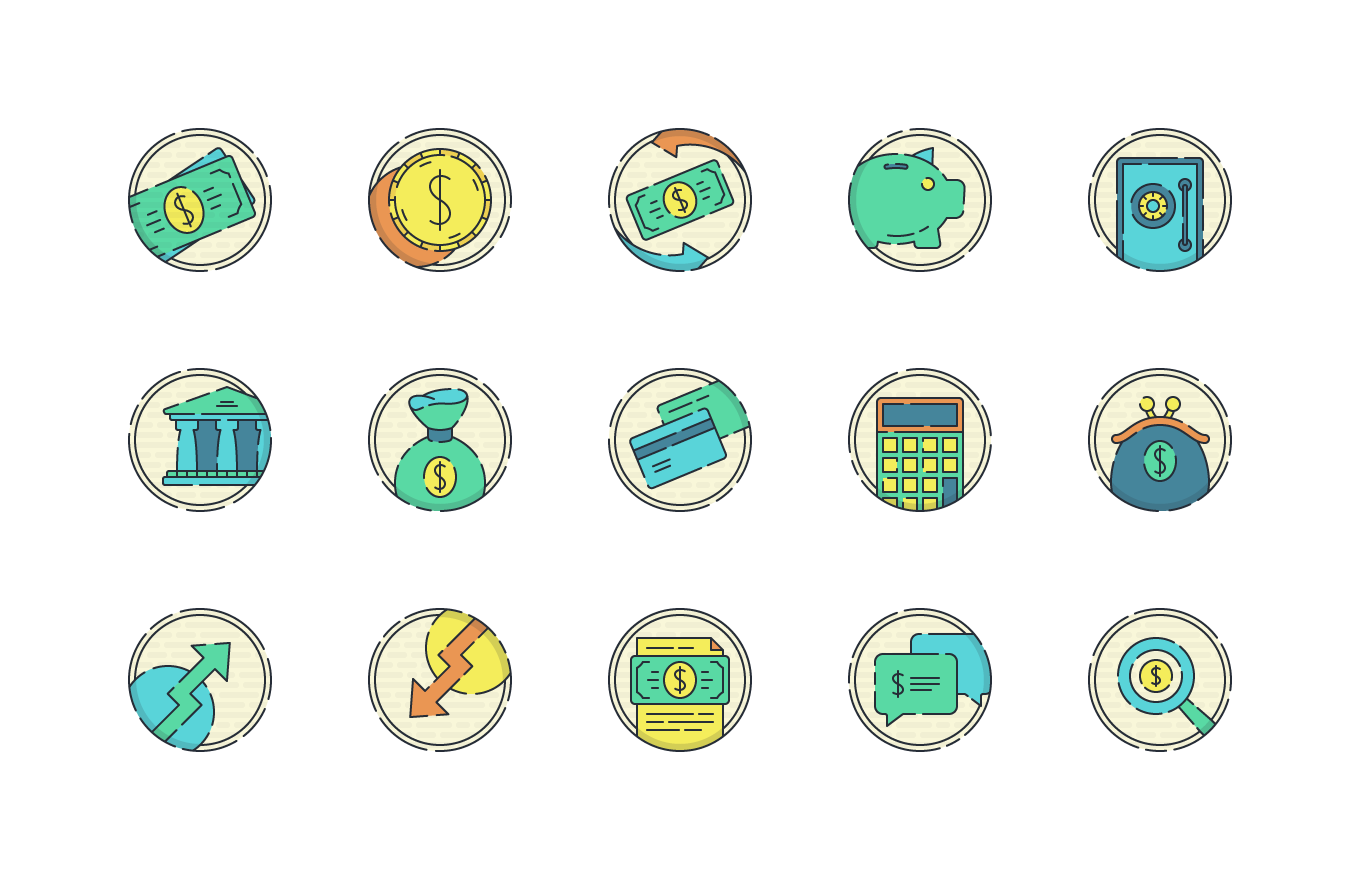 Oden - 15 Finance Icons