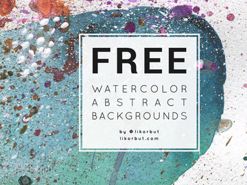 Watercolor Abstract Background