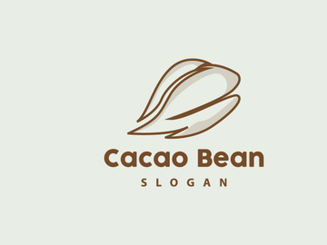 Cacao Logo, Cocoa Fruit Plant Logo
