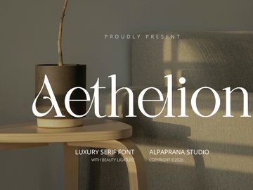 Aethelion - Serif Font