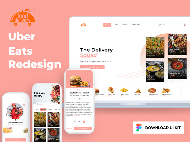 Uber Eats Redesign by Life a La Shery ~ EpicPxls