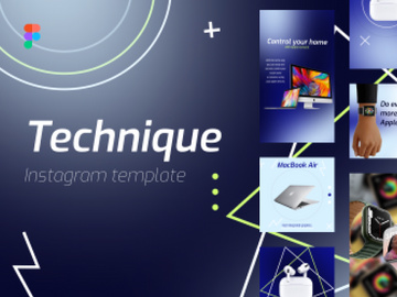 Shop social media template