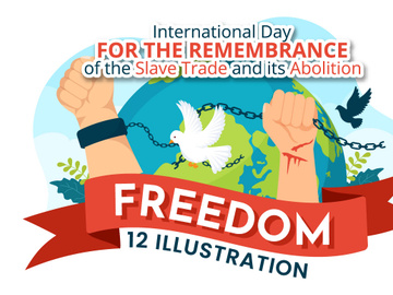12 Day of the Slave Trade and its Abolition Illustration