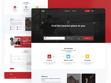 Your location - landing page