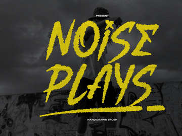 Noise Plays | Hand Drawn Brush