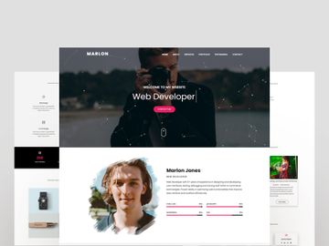 Personal Portfolio Landing Page Template