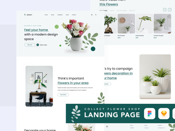 Flower Shop Landing Page