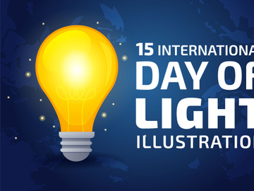 15 International Day of Light Illustration