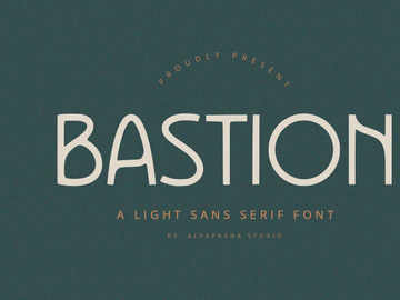 Bastion - Sans Serif Font