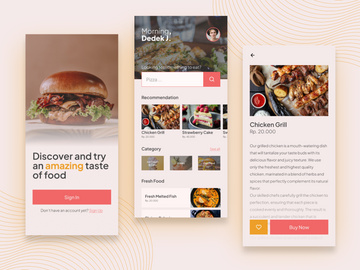 Food Market - 3 Amazing Screen