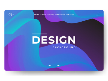 Liquid poster cover Abstract background