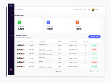 Program Management Dashboard