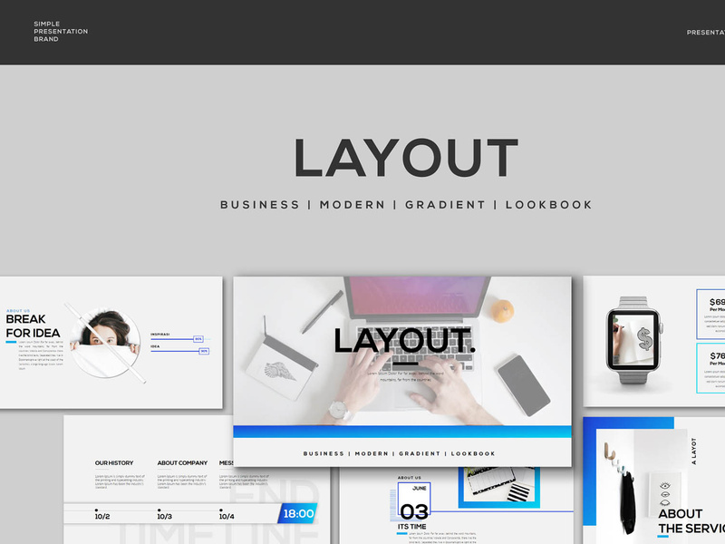 Layout - PowerPoint Template by Axelartstudio ~ EpicPxls