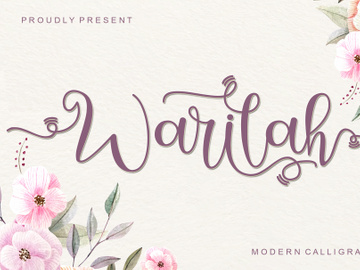 Warilah - Modern Calligraphy Font