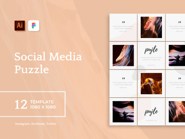 Instagram Puzzle Template V.1