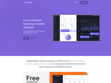 DashboardKit Bootstrap 5 Admin Template