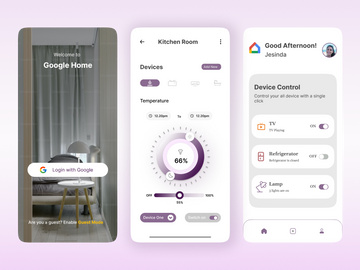 Google Home Redesign