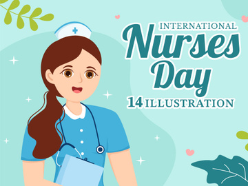 14 International Nurses Day Illustration