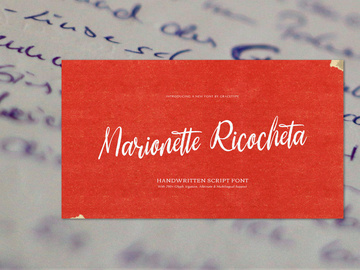Marionette Ricocheta | Handwritten Script