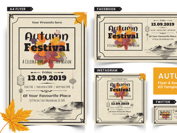 Autumn Festival Flyer & Social Media Pack-01
