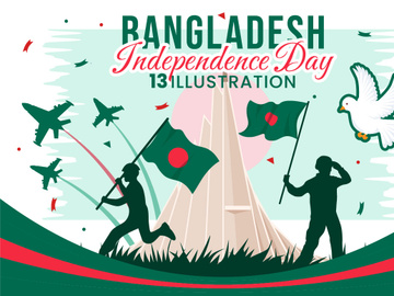 13 Bangladesh Independence Day Illustration