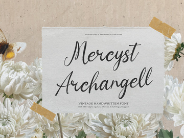 Mercyst Archangell | Vintage Handwritten