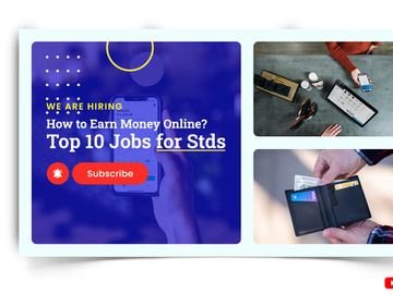 Online Money Earnings Youtube Thumbnails