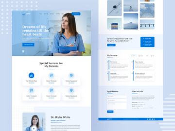 Doctor's Portfolio Landing Page