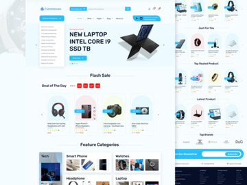 Commerceo- eCommerce Figma UI Template