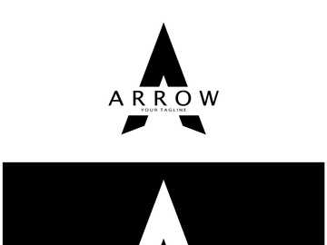 Arrow vector illustration icon Logo Template design