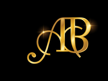 Initial Letter A B Logo Design Vector Template. Graphic Alphabet Symbol For Corporate Business Identity
