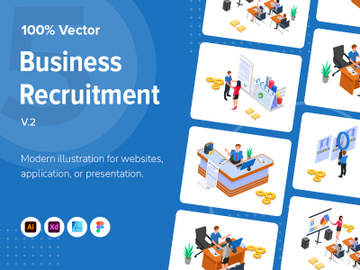 Isometric Business Recruitment V2