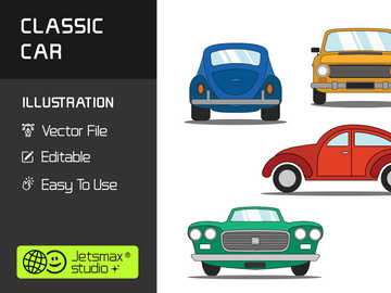 Classic Car Vector Bundle