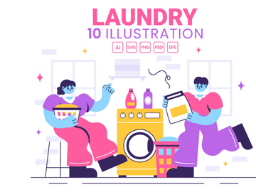 10 Laundry Room Illustration