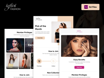 Infiui Fashion - Newsletter Template