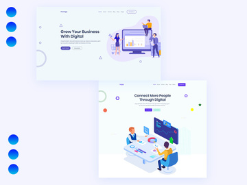 Digital Agency - Landing Concept